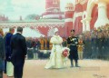 1896年5月18日の皇帝陛下の演説 1897年 イリヤ・レーピン